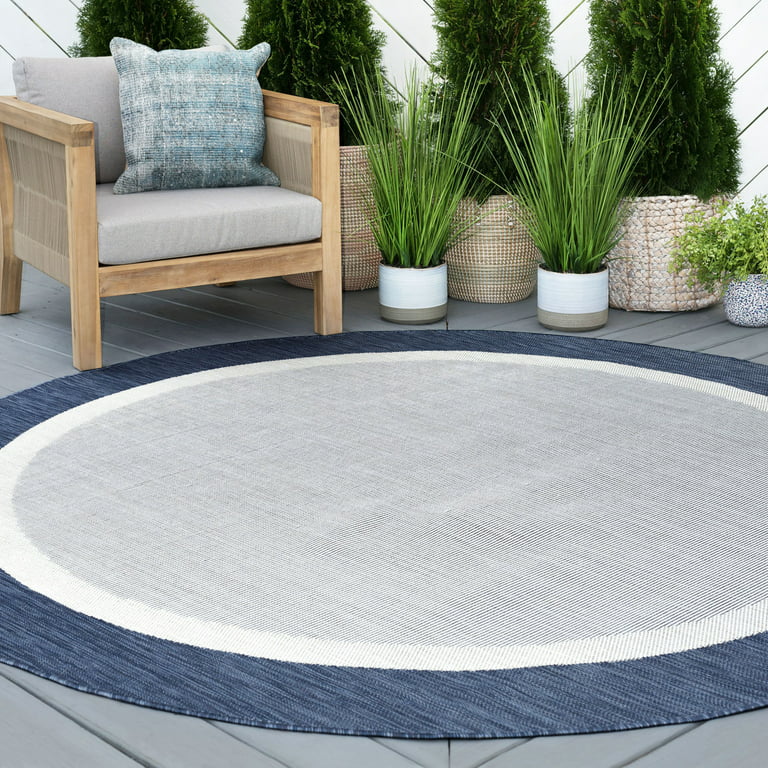 https://i5.walmartimages.com/seo/6ft-Round-Water-Resistant-Indoor-Outdoor-Rugs-Patios-Front-Door-Entry-Entryway-Deck-Porch-Balcony-Outside-Area-Rug-Patio-Navy-Solid-Border-Size-5-3_98631bc8-5431-404b-8ffd-10a225c08257.9d7025f9d8709869741256bde41ab50c.jpeg?odnHeight=768&odnWidth=768&odnBg=FFFFFF
