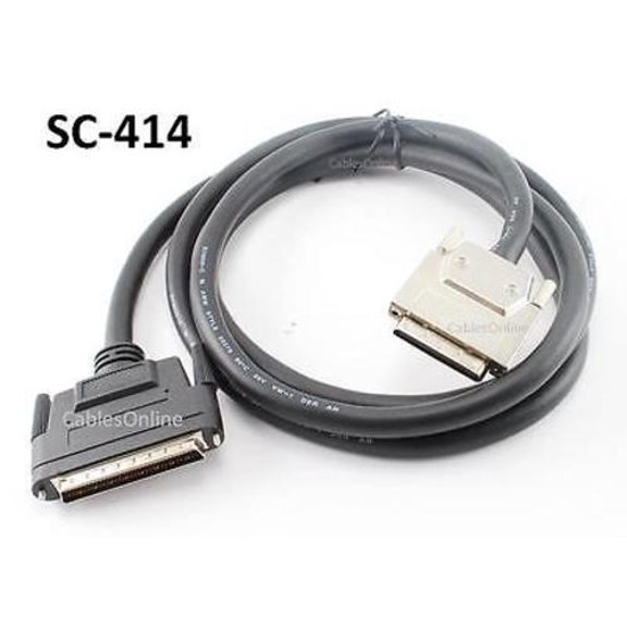 6ft SCSI-5 (VHDCI) 0.8mm to SCSI-3 (HPDB68) 68-Pin Male/Male Cable, SC-414