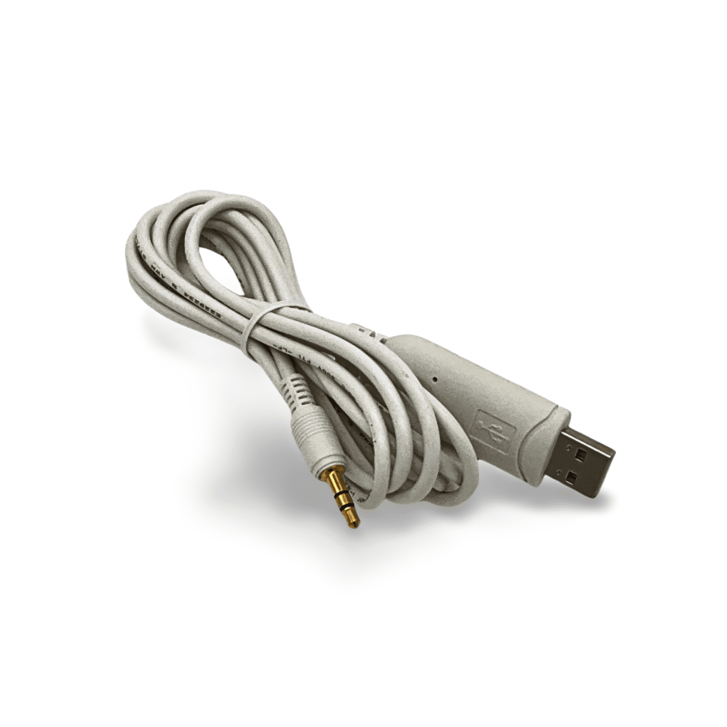 6ft Samsung TV RS232EXLINK USB White 3.5mm TRS Cable PL2303GT White