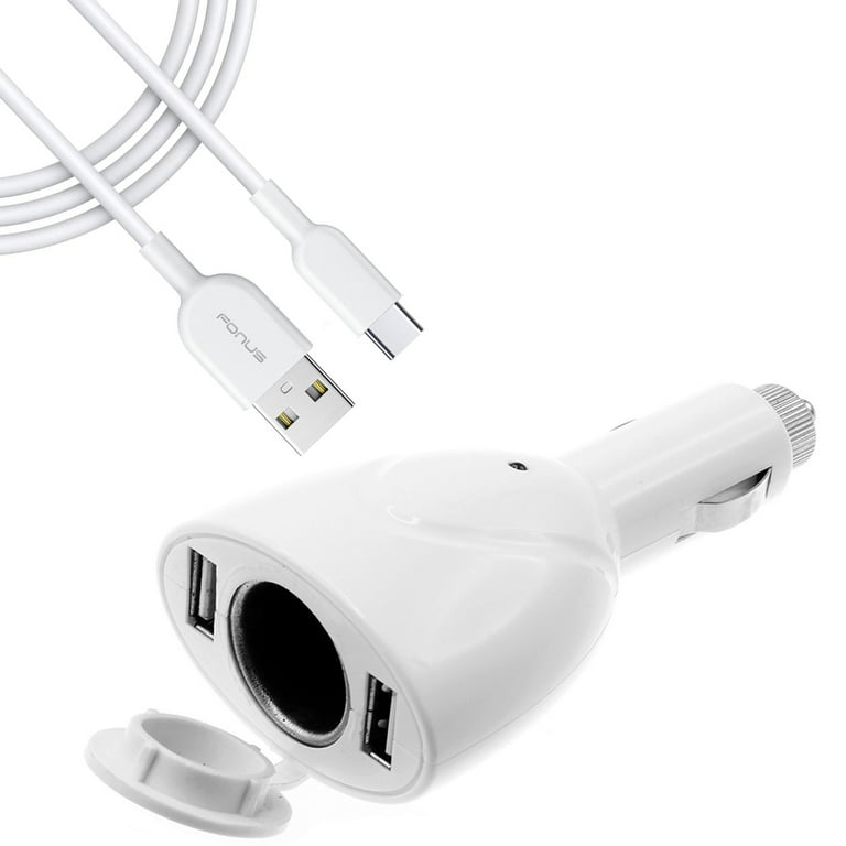 6ft Type-C Cable 2-Port USB Charger for Google Pixel Pro Fold