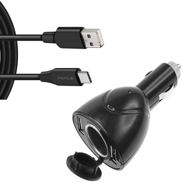 6ft TypeC Cable 2Port USB Charger for Motorola Moto G Power 5G (2025