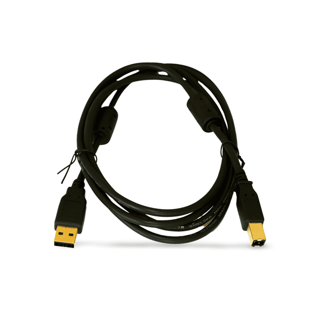 6ft USB 2.0 Cable Dual Ferrite Chokes Type A to Type B (U023006
