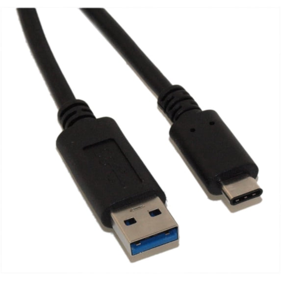 6ft USB 3.2 Gen 1 Type-C Male to Type-A Male Cables, 5Gbps, Black