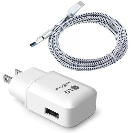 6ft USB-C Cable 18W Fast Home Charger for Galaxy Tab S7 (2020)/A7 10.4 (2020) Tablets - Power Adapter QC3.0 TYPE-C Cord Travel Wall for Samsung Galaxy Tab S7 (2020)/A7 10.4 (2020)