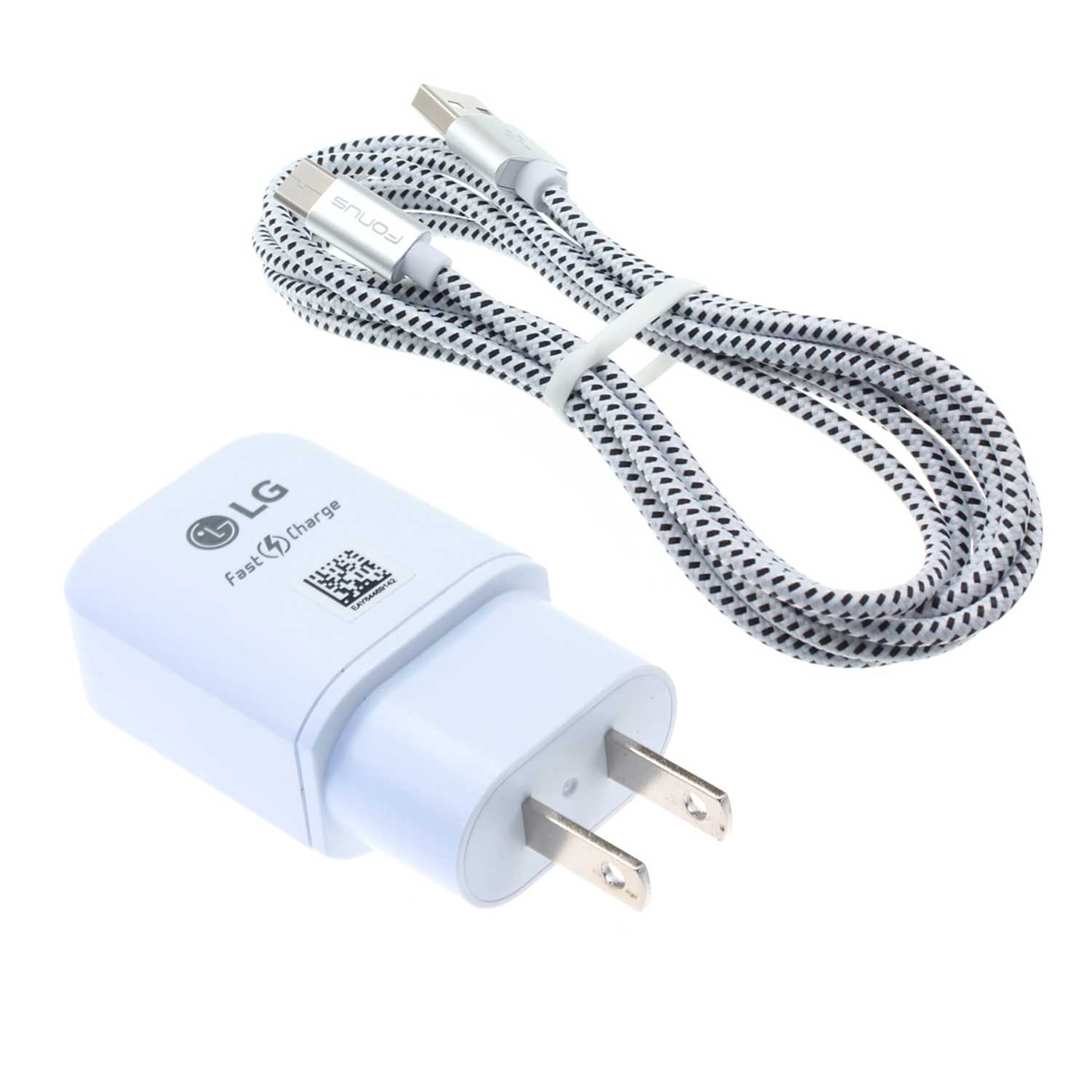 6ft USB-C Cable 18W Fast Home Charger for OnePlus 8T Plus (8T+) Phone - Power Adapter QC3.0 TYPE-C Cord Travel Wall AC Plug Long W5Q Compatible With OnePlus 8T+