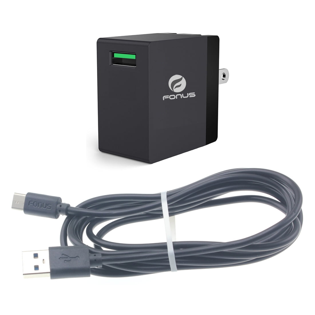 6ft USB Cable 18W Quick Home Charger for for Google Pixel 4 / 4 XL Phones - Power Cord Travel Wall AC Adapter Fast Sync Wire Long J9L Compatible With Google Pixel 4, 4 XL