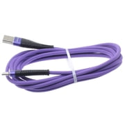 6ft USB Cable Compatible With Motorola Edge 2021,2022,2023,2024,2025/Plus 2022,2023 - Purple Type-C Charger Cord Power Wire