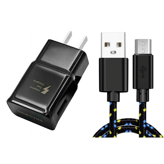 6ft USB Cable Fast Home Charger Compatible With Amazon Kindle Oasis (2019 release) - Quick Power Adapter Travel Wall