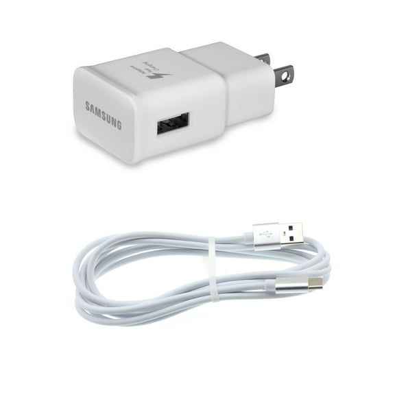 6ft USB Cable Type-C Fast Home Charger Quick Power Adapter Q6Z for Samsung Galaxy Fold A9 A50 A20 A10e - Sonim XP8 XP3 - Sony Xperia 5 10 Plus 1 - Xiaomi Redmi Note 7, Mi Mix 2 9T 9