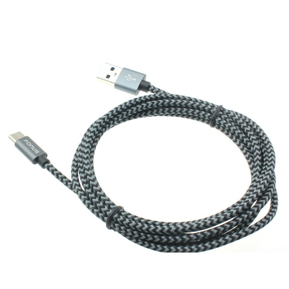 6ft USB Cable Type-C for Samsung Galaxy A06/A16 5G/A26 5G/A36 5G/A56 5G - Charger Cord Power Wire USB-C Long Braided