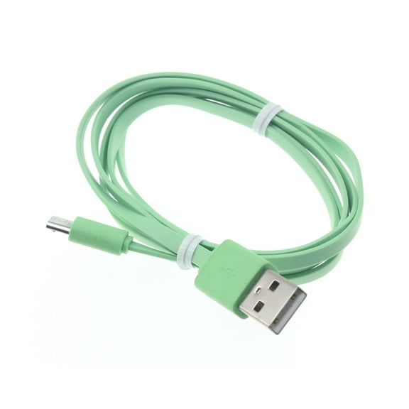 6ft USB Cable for Samsung Galaxy Tab A 8.0" (2018) - MicroUSB Charger Cord Power Wire Sync Flat