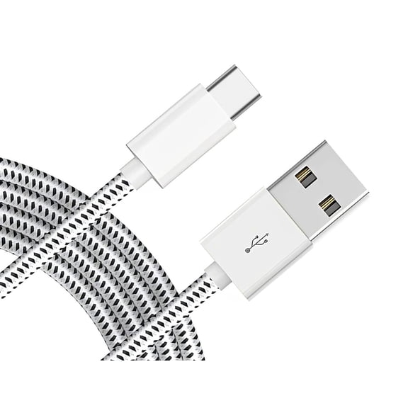 6ft USB Cable for Samsung Galaxy Z Fold3/Z Fold4/Fold5/Fold6 - Type-C Charger Cord Power Wire USB-C Long Braided