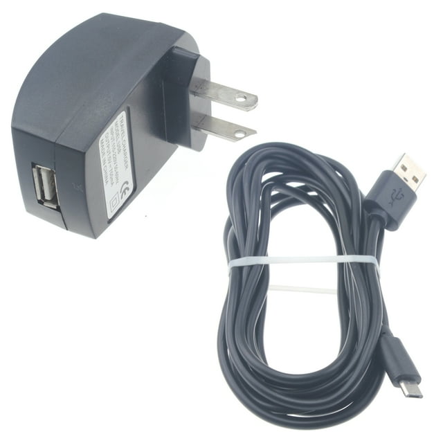 6ft USB Home Charger Cable Power Adapter Cord Wall AC Plug Travel A7O for Acer Liquid Jade Primo - Alcatel Onyx, Elevate, Allura, Tru, Flint, Dawn, Streak, Conquest, PulseMix, Verso, Tetra