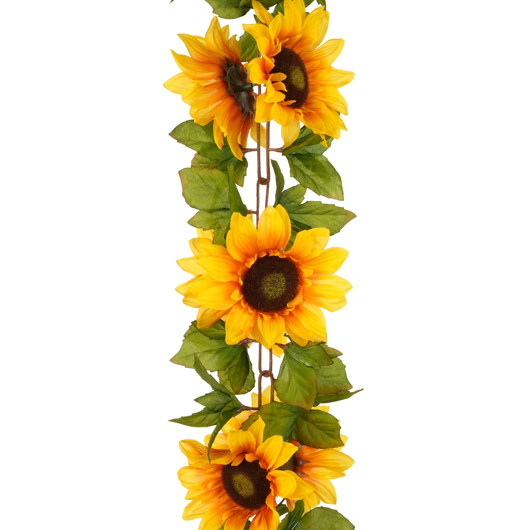 6ft. Yellow Sunflower Chain Garland by Ashland®, Fall Décor