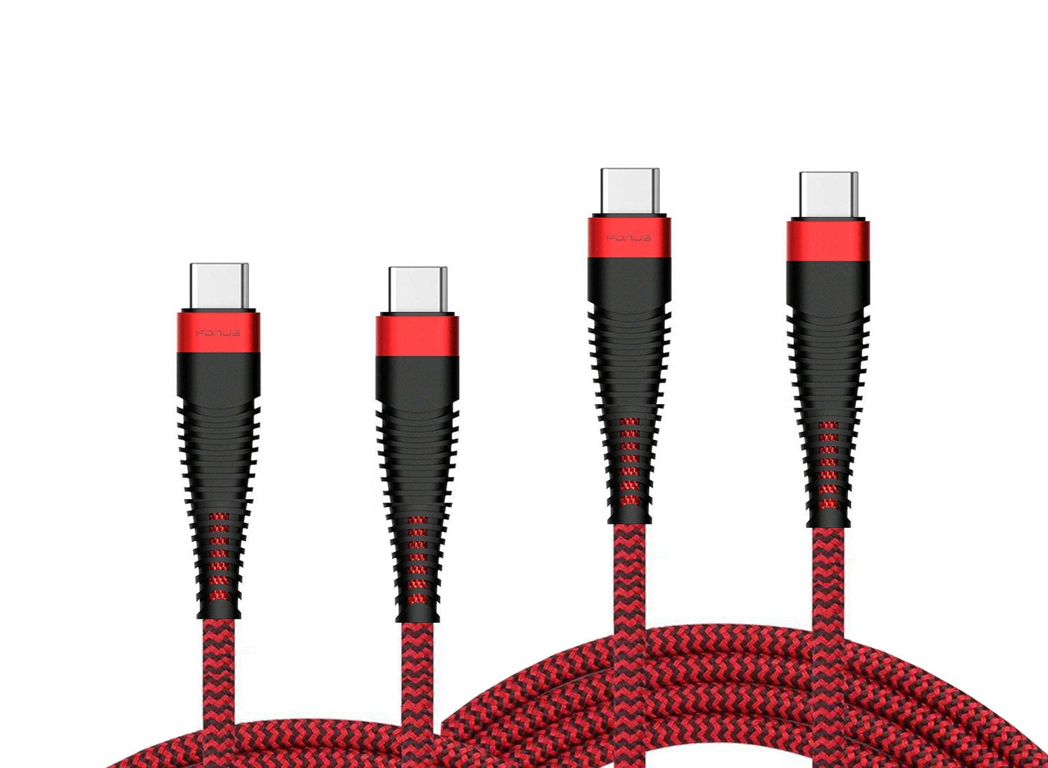 6ft and 10ft Long PD USB-C Cables Compatible With Motorola Moto G Play (2021,2023,2024,2026) - Fast Charge Cord Power Wire TYPE-C to TYPE-C Data Sync