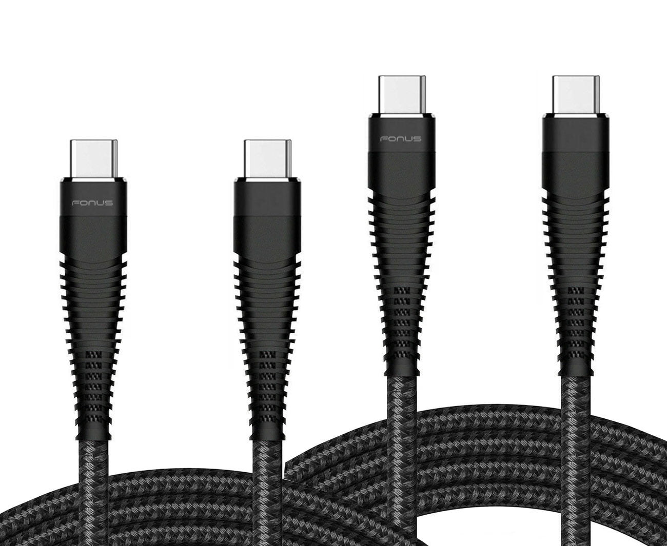 6ft and 10ft Long PD USB-C Cables Compatible With Motorola Moto G Play (2021,2023,2024,2026) - Fast Charge TYPE-C to TYPE-C Cord Power Wire USB-C to