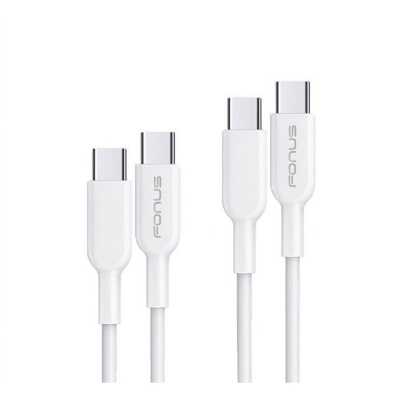 6ft and 10ft Long PD USB-C Cables for TCL 30 T - Fast Charge TYPE-C to TYPE-C Cord Power Wire USB-C to USB-C Data Sync for 30 T