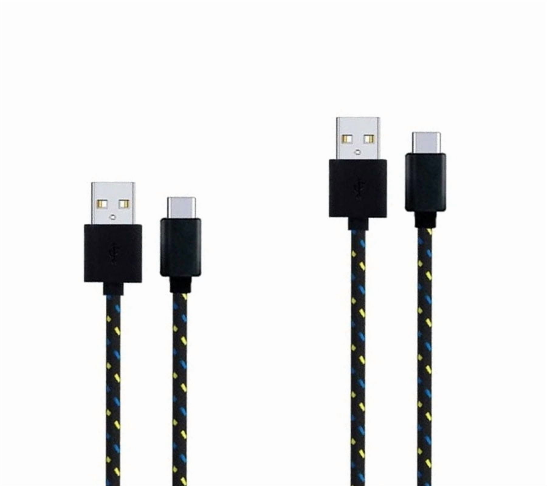 6ft and 10ft Long USB-C Cables Compatible With Google Pixel Tablet 11" (2023) - Fast Charge TYPE-C Cord Power Wire Data Sync Braided
