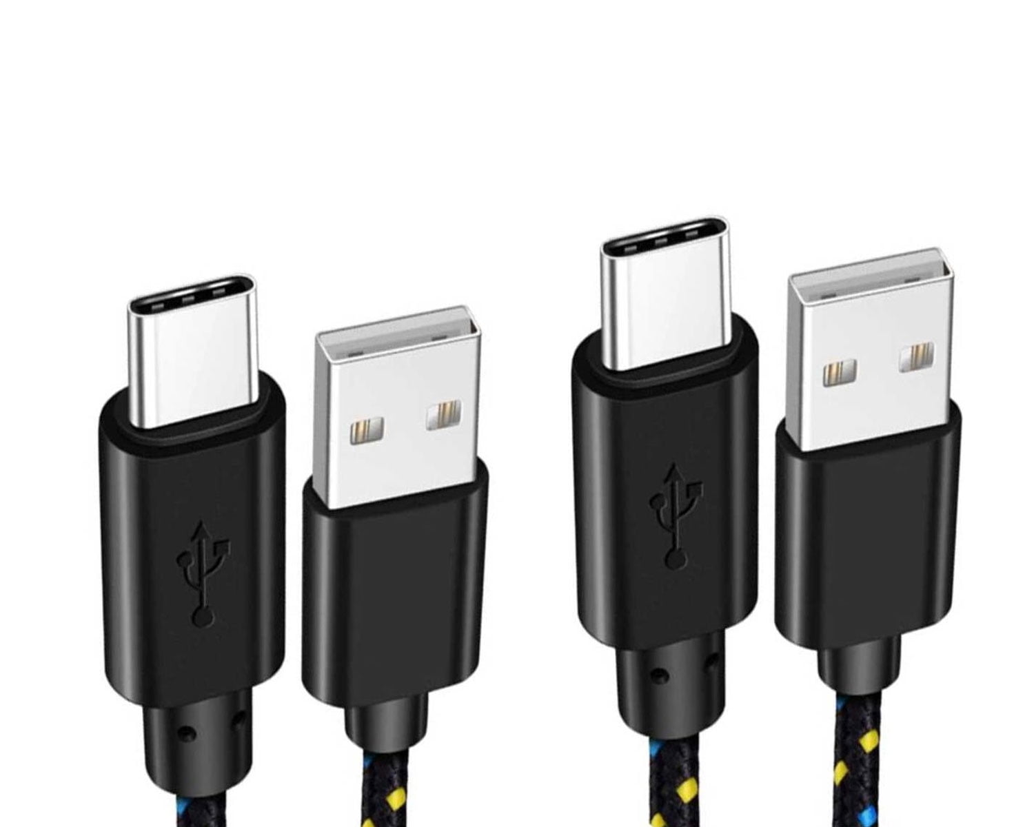6ft and 10ft Long USB-C Cables Compatible With Motorola Moto G Play (2021,2023,2024,2026) - Fast Charge TYPE-C Cord Power Wire Data Sync Braided