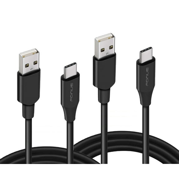 6ft and 10ft Long USB-C Cables for Samsung Galaxy Note 10/Plus - Fast Charge TYPE-C Cord Power Wire Data Sync High Speed for Galaxy Note 10/Plus
