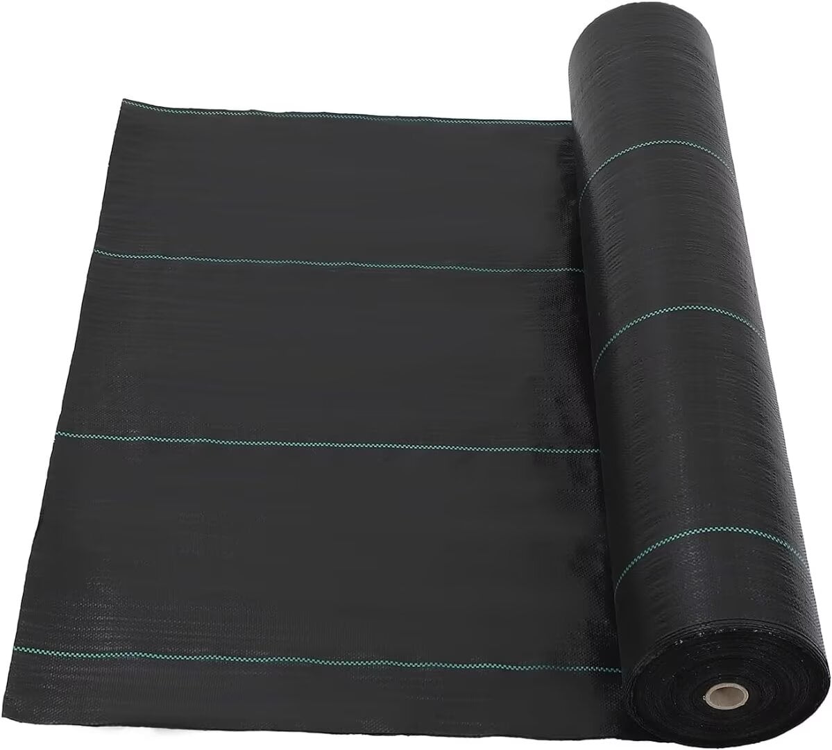 Weed Barrier, 5.8oz Landscape Fabric, 4ft x 300ft Cover Mat Heavy Duty Woven Grass Control Geotextile for Garden, Patio, Black