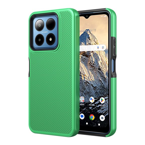 6goodeals For Boost Mobile Summit 5G Phone Case Boost Summit 5G Phone Case Hybrid Dual-Layer Full-Body Protective Slim Light Weight Boost Summit 5G Case Boost Mobile Summit 5G Case