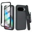 thumbnail image 1 of 6goodeals Compatible for Google Pixel 10 Pro 6.3 inch Screen with Kickstand Rugged Cell Phone Case Black Stripe, 1 of 9
