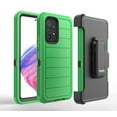 thumbnail image 1 of 6goodeals Series For Samsung Galaxy A53 5G (2022) Case Defender Pro Case with Holster Belt Clip [Heavy Duty] [Kickstand] Full-Body Rugged Protection - Green, 1 of 8