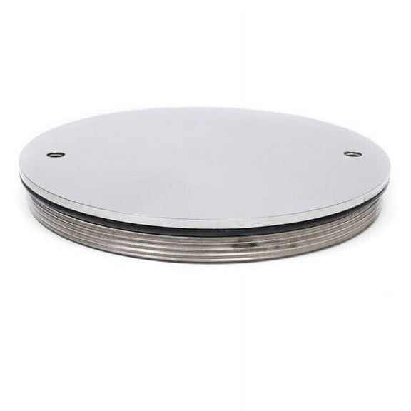 6in Boat Marine 316 Stainless Steel Polished Deck Inspection Access Hatch Cover