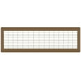 thumbnail image 1 of 6in x 30in Imperial Brown Heavy Gauge Steel Floor Grille - Heating and Cooling Air Vent, 1 of 5