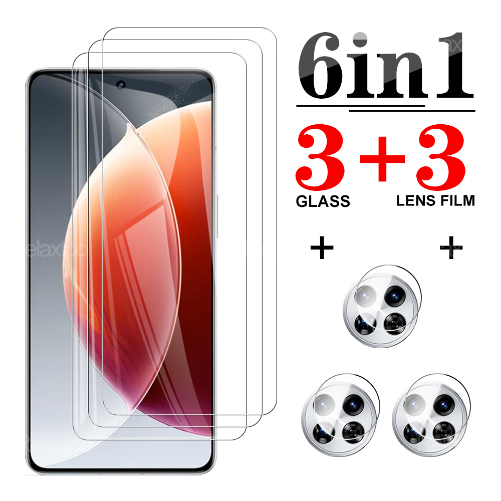 6in1 AntiScratch Clear screen protector camera film For Tecno Camon 30