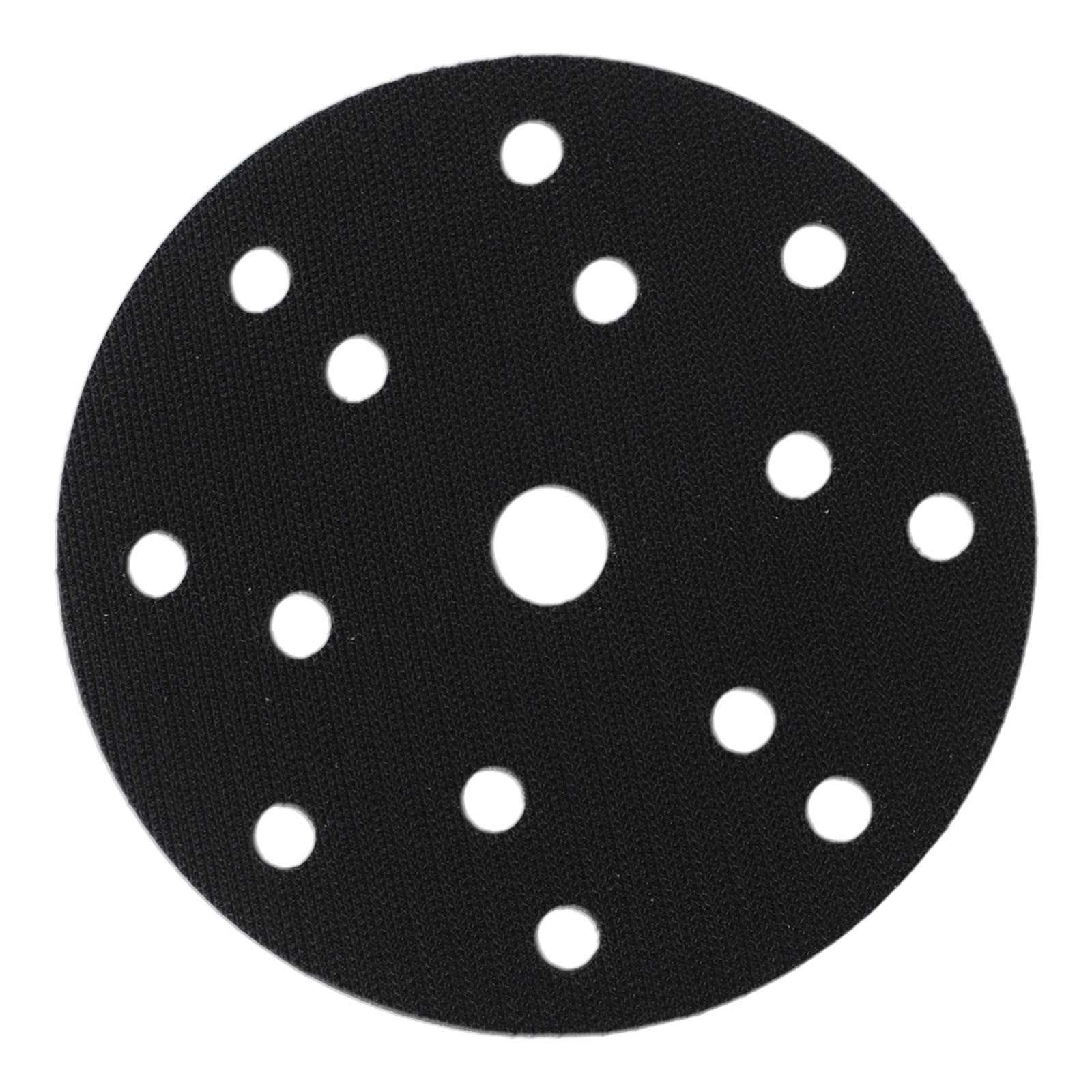6inch 15 holes Sponge interface pad hook loop sanding Disc Sander