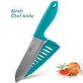 thumbnail image 1 of 6inch Ceramic Bread Knife Serrated kitchen Knife Knife for Steak Fish Cheese Vegetables, 1 of 7