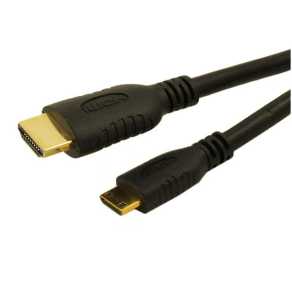 6inch HIGH-SPEED Mini-HDMI to HDMI 30 AWG Cable