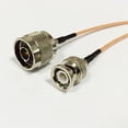 thumbnail image 1 of 6inch N type Male to BNC male plug RG316 Coaxial Cable 15cm for CCTV Video NEW Good Quality Fast USA Shipping, 1 of 1