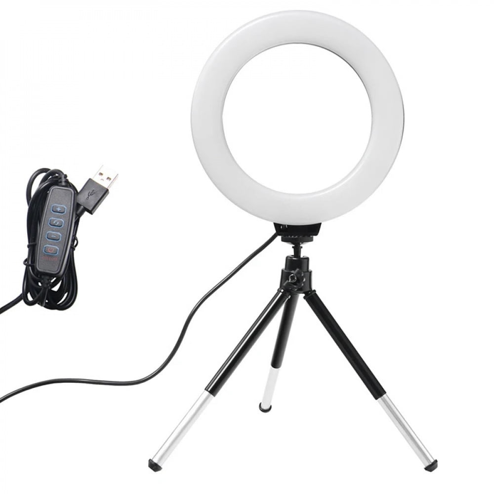 6inch Ring Light with Tripod Led Bright Ring Lamp Light Rim Song 6inch Ring Light with Tripod Led Bright Ring Lamp Light Rim Song