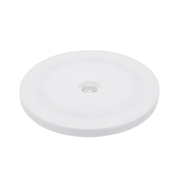 6inch Rotating Swivel Stand with Steel Ball Lazy Susan Base Turntable White 1pack