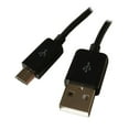 thumbnail image 1 of 6inch USB SLIM/High Amp Type A Male to Micro-B 5-Pin Cable, Nickel Plated, 1 of 1