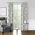 thumbnail image 1 of 6ix Tailors LRK-BOF-TAU-PP-20132-PR 20 x 132 in. Lark Pinch Pleat Drapery Panel Pair, Taupe, 1 of 5