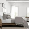 thumbnail image 1 of 6ix Tailors  Austin Comforter & 2 Pillow Shams Set, Taupe - King Size - 3 Piece, 1 of 1