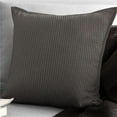 thumbnail image 1 of 6ix Tailors  Classic Waffle Square Decor Pillow with Feather Insert, Mocca - 24 in., 1 of 1