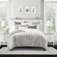 thumbnail image 1 of 6ix Tailors PRG-PUT-CMF-TW-3PC Paragon Putty Twin Comforter & 1 Pillow Sham Set - 3 Piece, 1 of 1