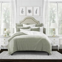 6ix Tailors RAN-MEA-CMF-TW-3PC Rania Meadow Twin Size Comforter & 1 Pillow Sham Set - 3 Piece