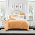 thumbnail image 1 of 6ix Tailors SAB-TAN-CVT-TW-3PC Sabrina Tangerine Twin Coverlet & 1 Pillow Sham Set - 3 Piece, 1 of 1
