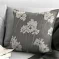 thumbnail image 1 of 6ix Tailors SMF-FLO-MOC-CFT-14OB 14 in. Summerfield Mocha Oblong Decorative Throw Pillows, 1 of 3