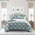 thumbnail image 1 of 6ix Tailors Summerfield Blue Coverlet and Pillow Sham(s) Set Twin, 1 of 5