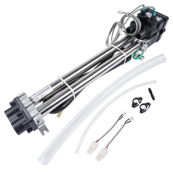 6kW Spa Heater Element Replacement for Hot Spring Watkins Tiger River Limelight 1995-Current Compatible 120V 240V Dual Voltage Titanium Heating Element with Temp Hi-Limit Sensors PDR Auto Reset