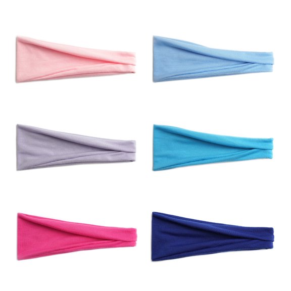 6lots Stylish Wide Headbands Unique Headbands Multicolor Sweet Styles Hairband