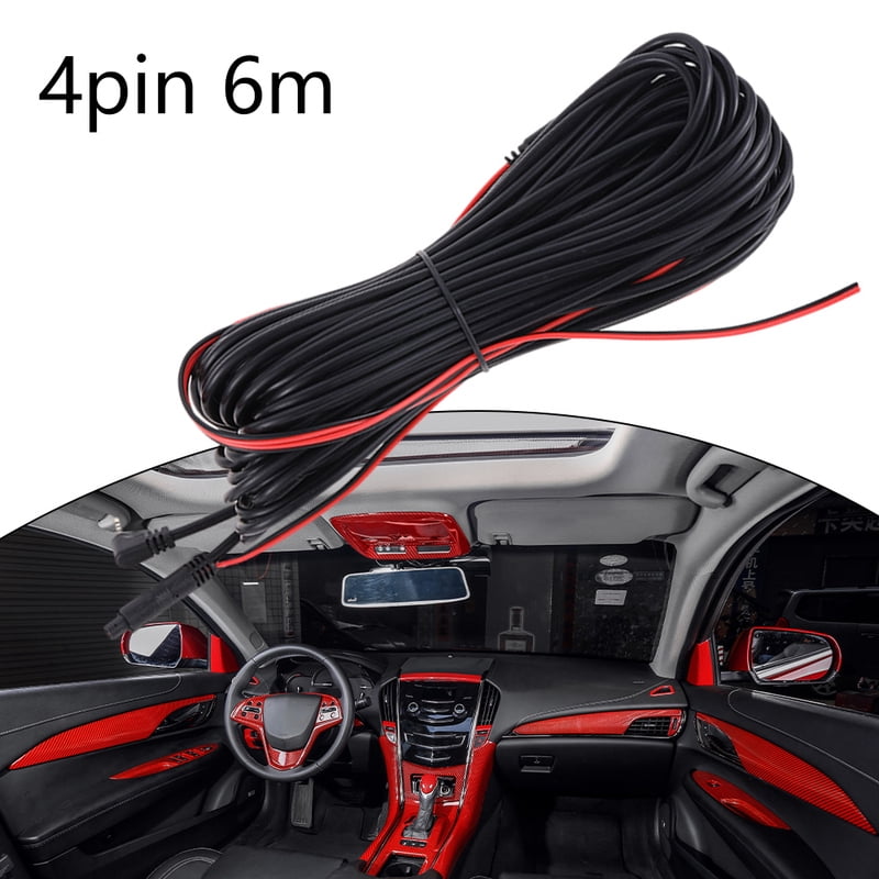 6m Car Video Extension Cable DVR Dash Camera Cable 2.5 Mm 4-Pin ...