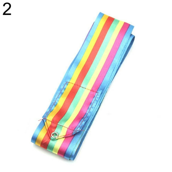 6m Gym Dance Ribbon Stick Art Rhythmic Gymnastics Ballet Streamer Twirling Rod